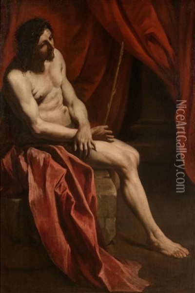 Die Verspottung Christi Oil Painting - Gian Lorenzo Bernini