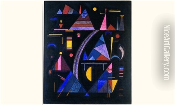 Colant Oil Painting - Wassily Kandinsky