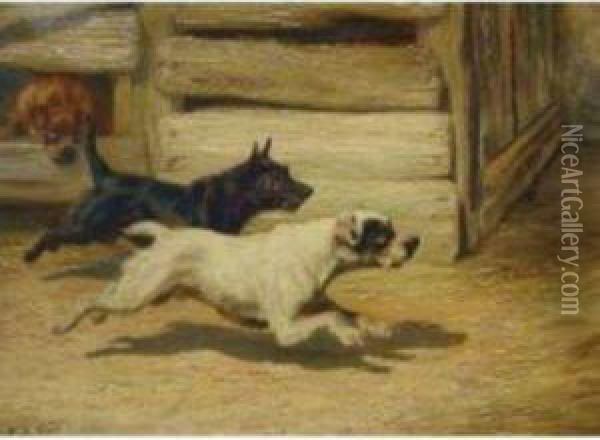 Come And Get It! Oil Painting - William Henry Hamilton Trood