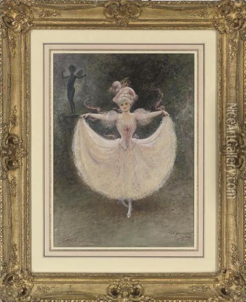 La Danseuse Oil Painting - Henry Stephen, Hal Ludlow