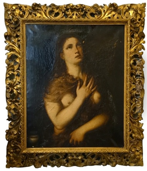 Maria Magdalena Oil Painting -  Titian
