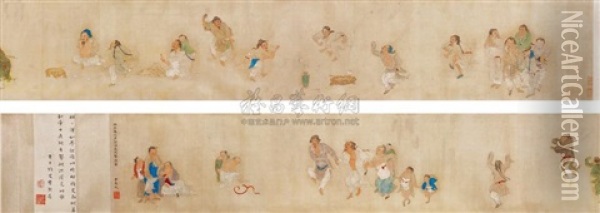 Figure Oil Painting -  Cui Zizhong