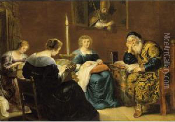 The Charity Of St. Nicholas Oil Painting - Cornelis De Vos