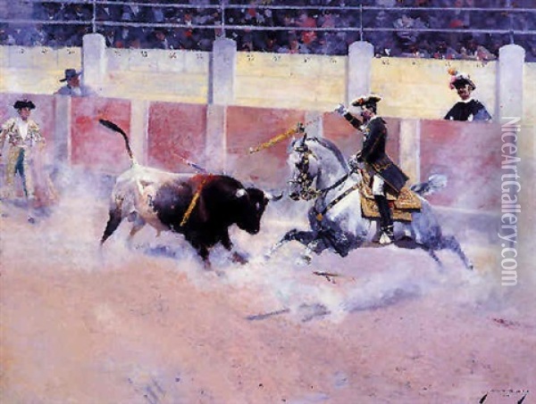 Rejon De Adorno Oil Painting - Marcelino Unceta Y Lopez