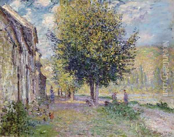 Berge de la Seine à Lavacourt Oil Painting - Claude Oscar Monet