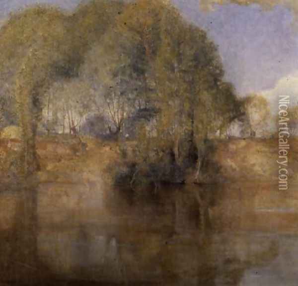 Vetheuil, 1892 Oil Painting - Charles Edward Conder