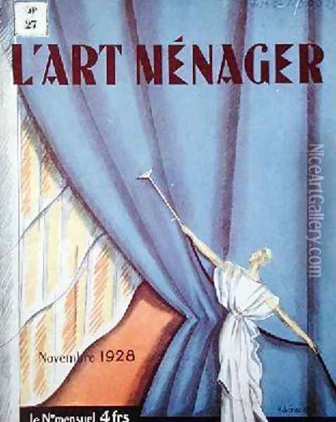 Front cover of LArt Menager magazine Oil Painting - Henri Le Bras
