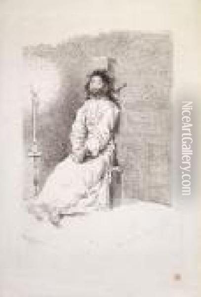 El Agarrotado - The Garroted Man - Der Garrottierte Oil Painting - Francisco De Goya y Lucientes