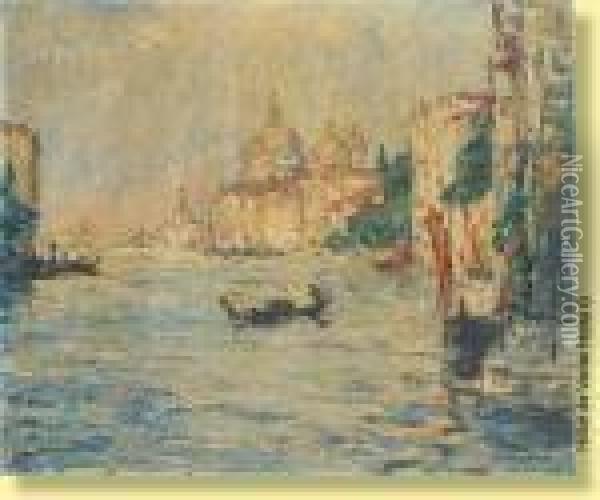 Vue De Venise Oil Painting - Armand Jamar