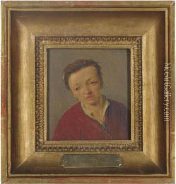 A Peasant Woman Oil Painting - Adriaen Jansz. Van Ostade