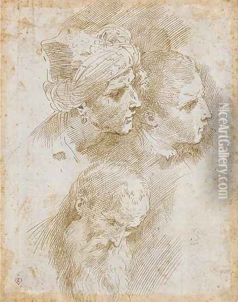 The Three Ages of Man Oil Painting - Donato Creti