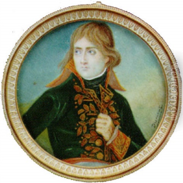Portrait De Napoleon En Premier Consul Oil Painting - Francois Dumont