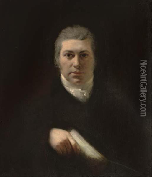 Portrait Of A Gentleman Oil Painting - Joseph Mallord William Turner