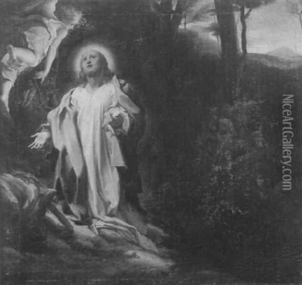 Le Christ Au Mont Des Oliviers Oil Painting -  Correggio