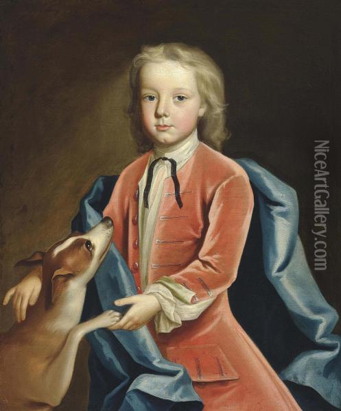 Portrait Of A Boy Oil Painting - Joseph Highmore