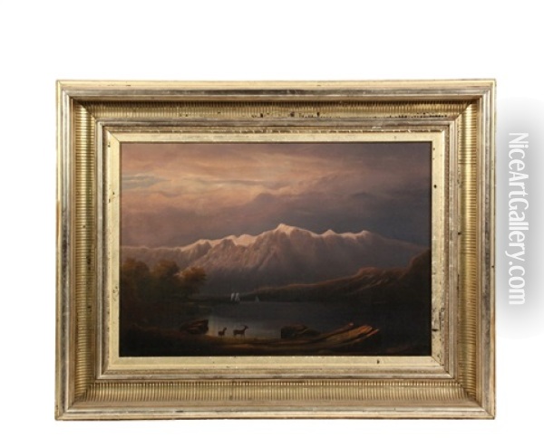 Mount Katahdin, Maine Oil Painting - James Emery
