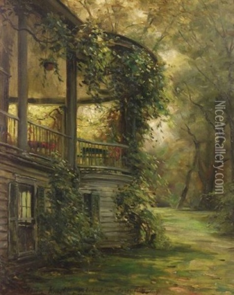 Lakeland Inn...new York Oil Painting - Louis Aston Knight