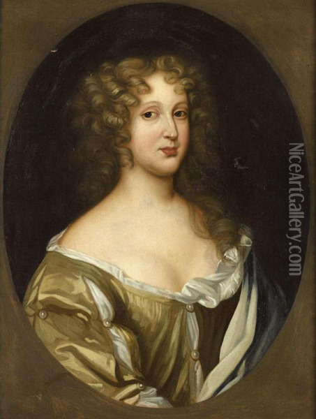 Portrait Of A Lady Oil Painting - Charles Beale