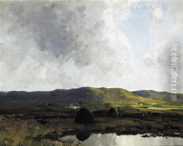 Dungloe, County Donegal Oil Painting - James Humbert Craig