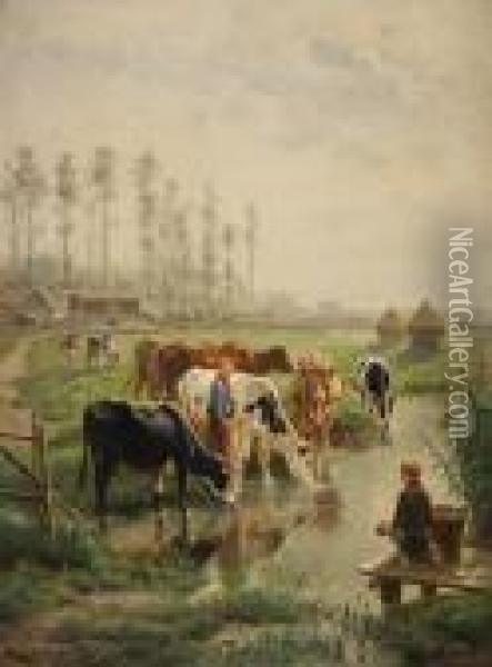 Schaerbeek - Bruscelles Oil Painting - Henri De Beul