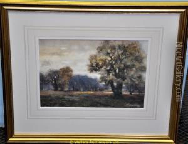 In Richmond Park Oil Painting - William Henry Waring