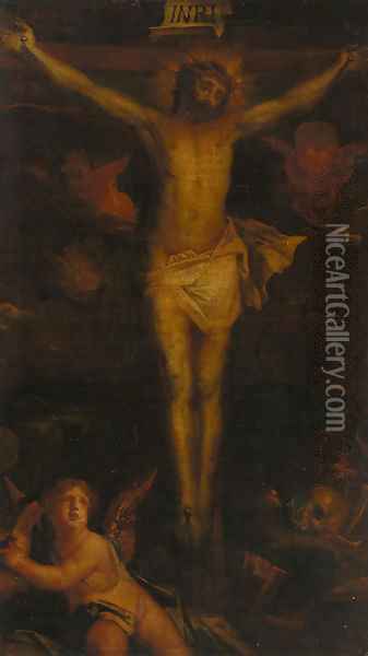 The Crucifixion Oil Painting - Philippe de Champaigne