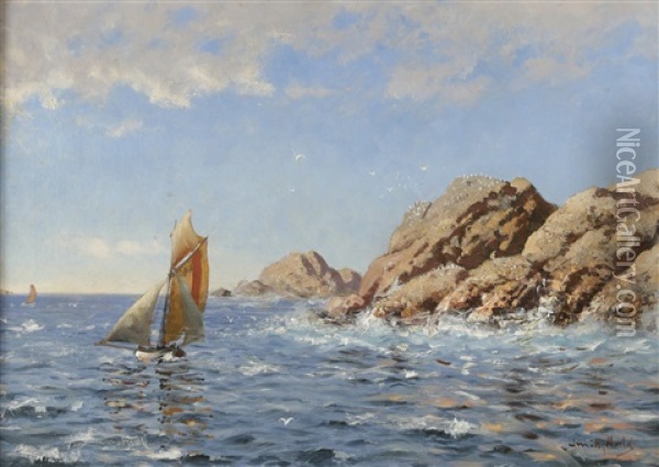 Fuglefjell Oil Painting - Frithjof Smith-Hald