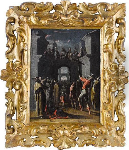 Ecce Homo Oil Painting - Scipione Compagno
