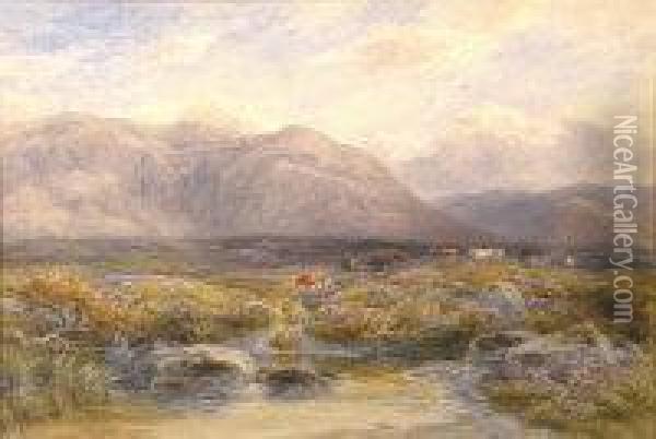 Among The Braes, O'balquhidder Oil Painting - John Steeple