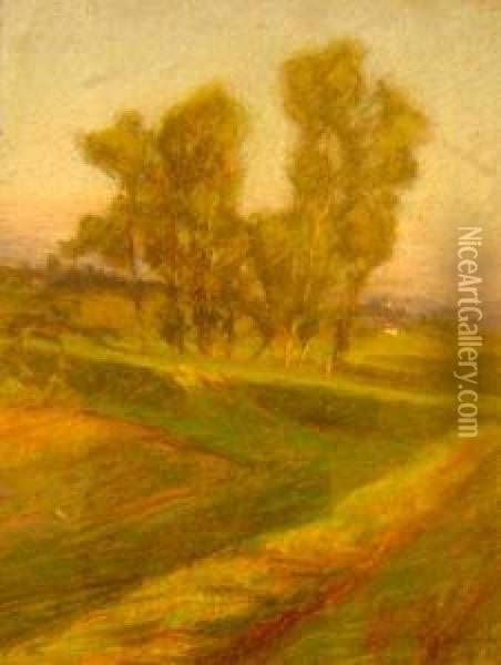Paesaggio Di Campagna Oil Painting - Pietro D' Achiardi