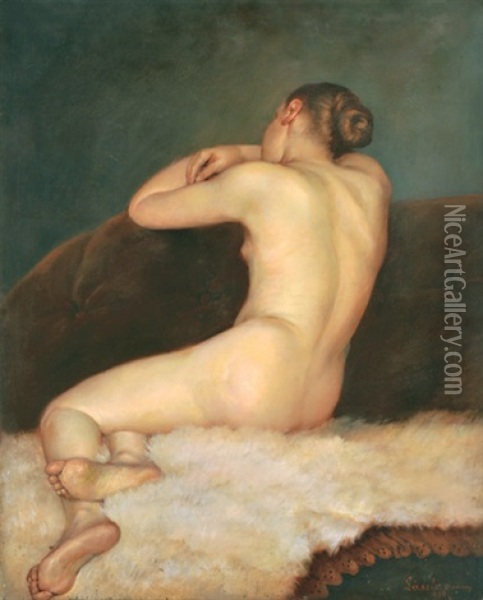 Nude Oil Painting - Philip Alexius De Laszlo