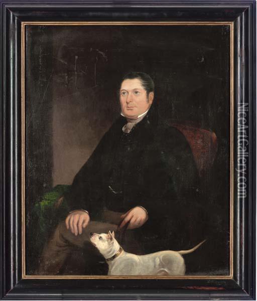 Portrait Of A Gentleman Oil Painting - George Dawe