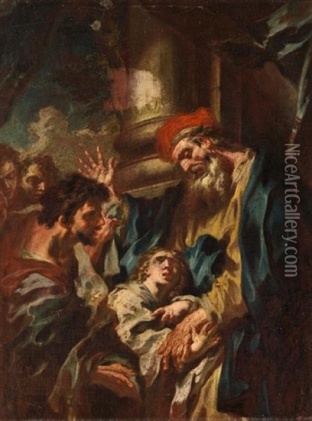 The Return Of The Prodigal Son Oil Painting - Vincenzo Damini