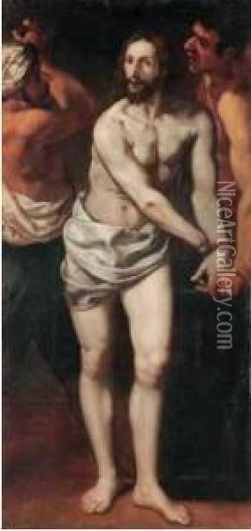La Flagellazione Di Cristo Oil Painting - Daniele Crespi