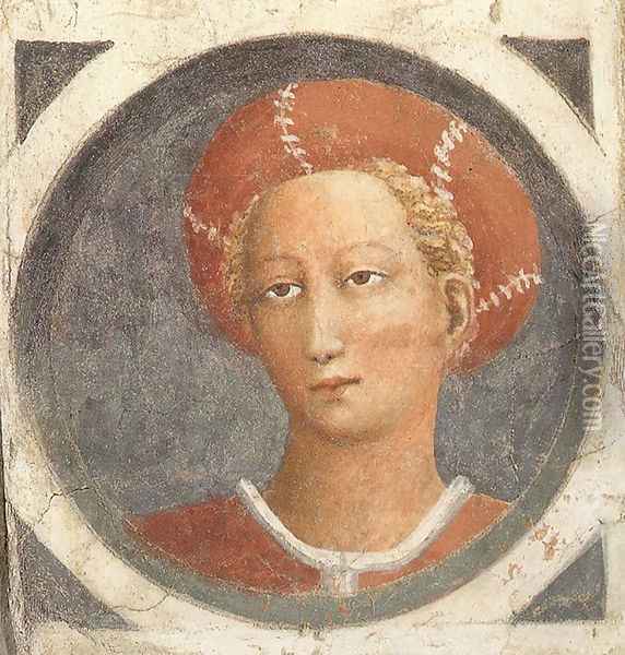 Medallion 1426-27 Oil Painting - Masaccio (Tommaso di Giovanni)
