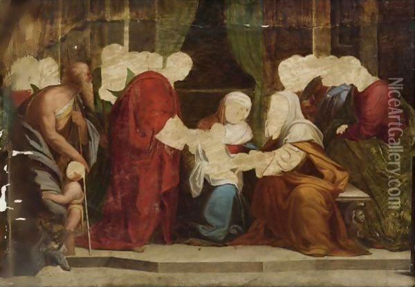 The Circumcision 2 Oil Painting - Garofalo