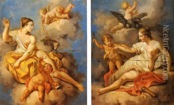 Venere Oil Painting - Francesco de Mura