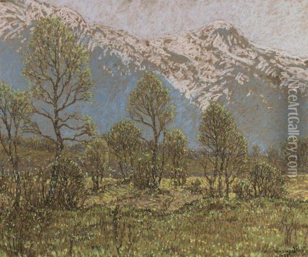 Spring Oil Painting - William Henry, Singer Jnr.