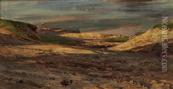 Paysage De Dunes Oil Painting - Andre Giroux
