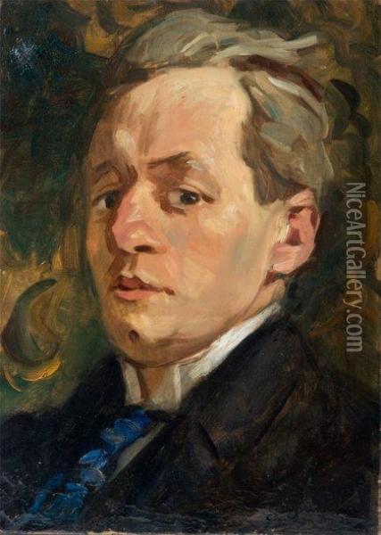 Portrait D'homme Oil Painting - Emile-Othon Friesz