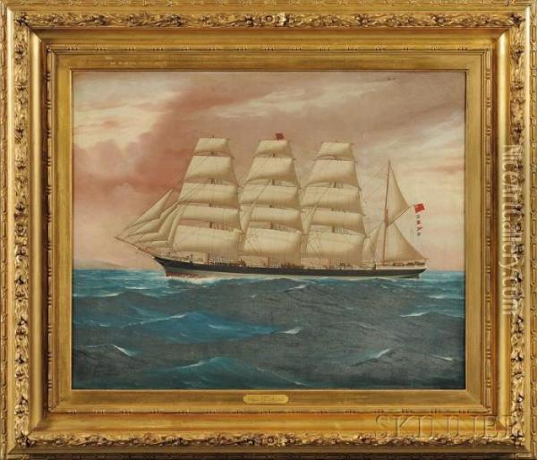 Portrait Of The Ship Oil Painting - William Howard Yorke