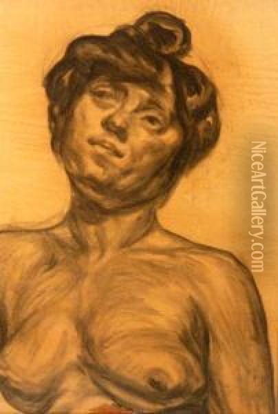 Desnudo Femenino Oil Painting - Francisco Arasa