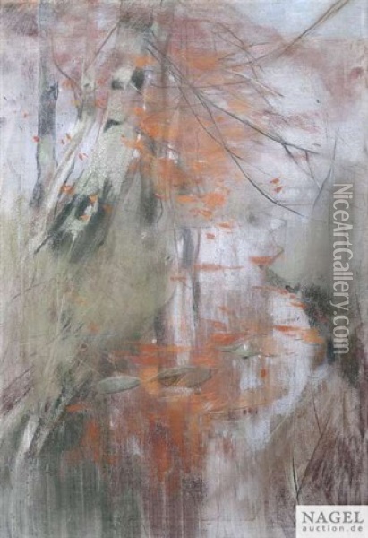 Herbststimmung Am Luch Oil Painting - Karl Hagemeister