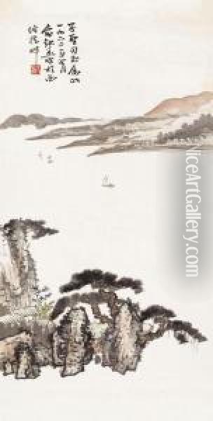Landscape Oil Painting - Yu Jianhua