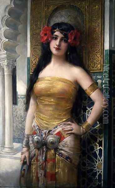 The Oriental Woman Oil Painting - Leon Francois Comerre
