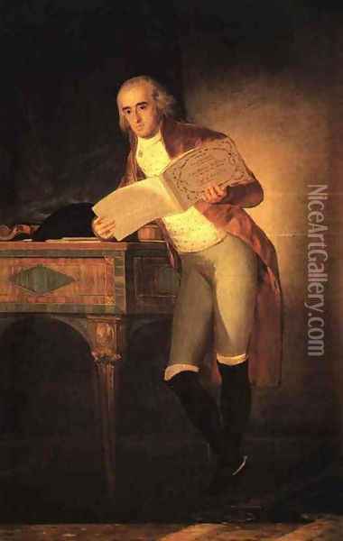 Bernardo de Iriarte Oil Painting - Francisco De Goya y Lucientes