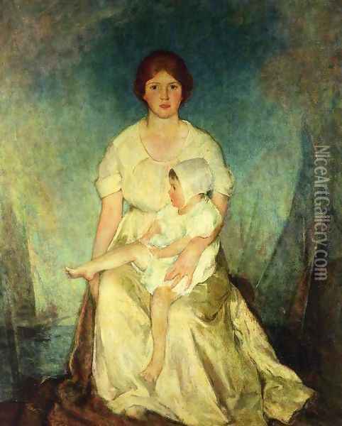 Motherhood Triumphant Oil Painting - Charles Hawthorne