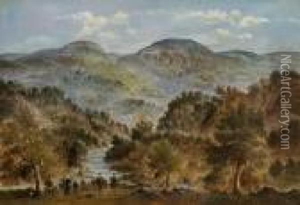 Landscape Oil Painting - Henry C. Gritten