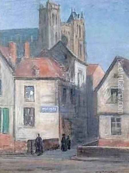 Amiens Oil Painting - William York MacGregor