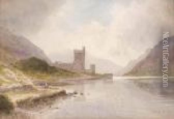 Glenveagh 
 Donegal Oil Painting - Joseph Carey Carey